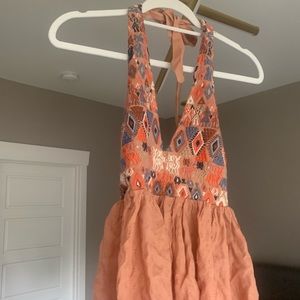 Free People Tops - Peruvian paradise halter - FREE PEOPLE Free People Tops - Peruvian paradise halter - FREE PEOPLE